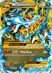 M Charizard EX (X) (Secret) — XY - Flashfire #108/106
