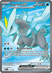 Kyurem ex — SV: Black Bolt #157/086