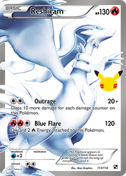 Reshiram — Celebrations: Classic Collection #113/114