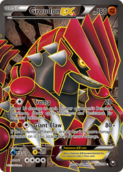 Groudon EX (106 Full Art) — Dark Explorers #106/108