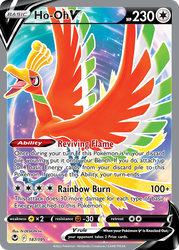 Ho-Oh V (Full Art) — SWSH12: Silver Tempest #187/195
