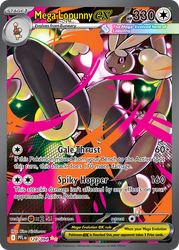 Mega Lopunny ex — ME02: Phantasmal Flames #128/094