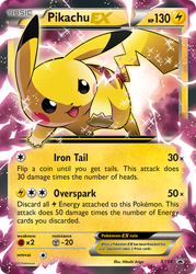Pikachu EX — XY Promos #XY84