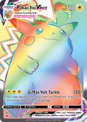 Pikachu VMAX (Secret) — SWSH04: Vivid Voltage #188/185