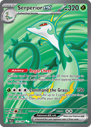Serperior ex — SV: Black Bolt #156/086