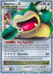 Snorlax Lv.X — Rising Rivals #111/111