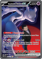 Team Rocket's Mewtwo ex — ME: Ascended Heroes #281/217