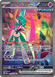 Iron Valiant ex — SV04: Paradox Rift #249/182