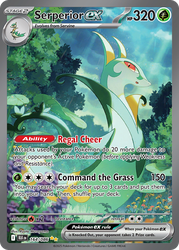 Serperior ex — SV: Black Bolt #164/086