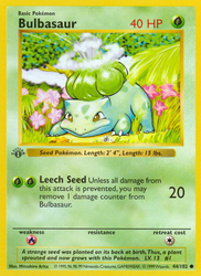 Bulbasaur — Base Set #044/102