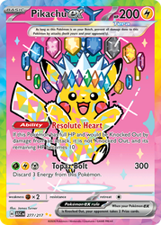 Pikachu ex — ME: Ascended Heroes #277/217