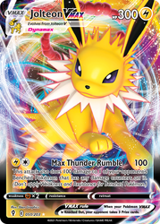 Jolteon VMAX — SWSH07: Evolving Skies #051/203