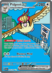 Pidgeot ex — SV03: Obsidian Flames #225/197