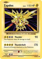 Zapdos — XY - Evolutions #42/108