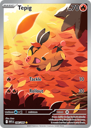 Tepig — SV: White Flare #096/086