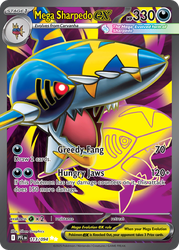 Mega Sharpedo ex — ME02: Phantasmal Flames #113/094