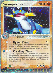 Swampert ex — Team Magma vs Team Aqua #95/95