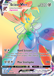 Scizor VMAX (Secret) — SWSH03: Darkness Ablaze #193/189