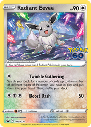 Radiant Eevee — SWSH: Sword & Shield Promo Cards #SWSH230