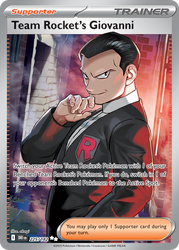 Team Rocket's Giovanni — SV10: Destined Rivals #225/182
