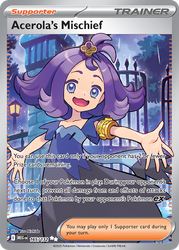 Acerola's Mischief — ME01: Mega Evolution #165/132