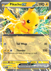 Pikachu ex — SV: Prismatic Evolutions #028/131