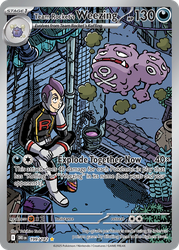 Team Rocket's Weezing — SV10: Destined Rivals #199/182