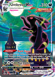 Umbreon VMAX (Alternate Art Secret) — SWSH07: Evolving Skies #215/203