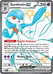 Gardevoir ex — SV: Paldean Fates #217/091