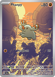 Phanpy — SV08: Surging Sparks #205/191