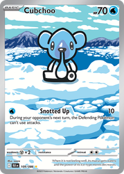 Cubchoo — SV: Black Bolt #109/086
