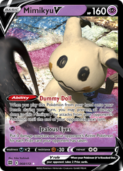 Mimikyu V — SWSH09: Brilliant Stars #068/172