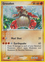 Groudon — Hidden Legends #102/101