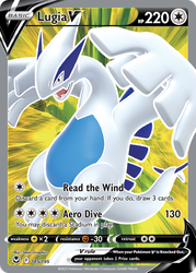 Lugia V (Full Art) — SWSH12: Silver Tempest #185/195