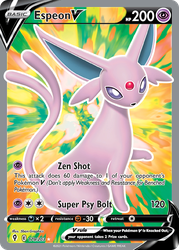 Espeon V (Full Art) — SWSH07: Evolving Skies #179/203