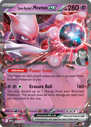 Team Rocket's Mewtwo ex — SV10: Destined Rivals #081/182