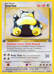 Snorlax (27) — Jungle #27/64