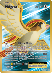 Pidgeot EX (Full Art) — XY - Evolutions #104/108