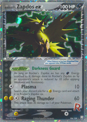 Rocket's Zapdos ex — Team Rocket Returns #106/109