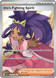 Iris's Fighting Spirit — SV09: Journey Together #180/159
