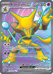 Alakazam ex — SV: Scarlet & Violet 151 #188/165