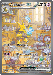 Alakazam ex — SV: Scarlet & Violet 151 #201/165