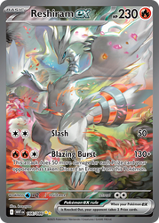 Reshiram ex — SV: White Flare #166/086
