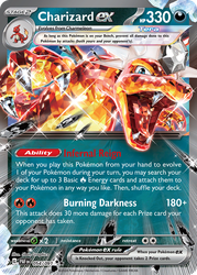 Charizard ex — SV: Paldean Fates #054/091