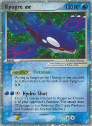 Kyogre ex — Crystal Guardians #95/100