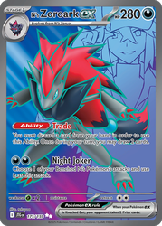 N's Zoroark ex — SV09: Journey Together #175/159