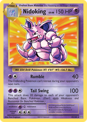 Nidoking — XY - Evolutions #45/108