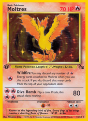 Moltres (12) — Fossil #12/62