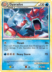 Gyarados (Red) — HeartGold SoulSilver #123/123