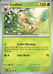 Leafeon (Poke Ball Pattern)